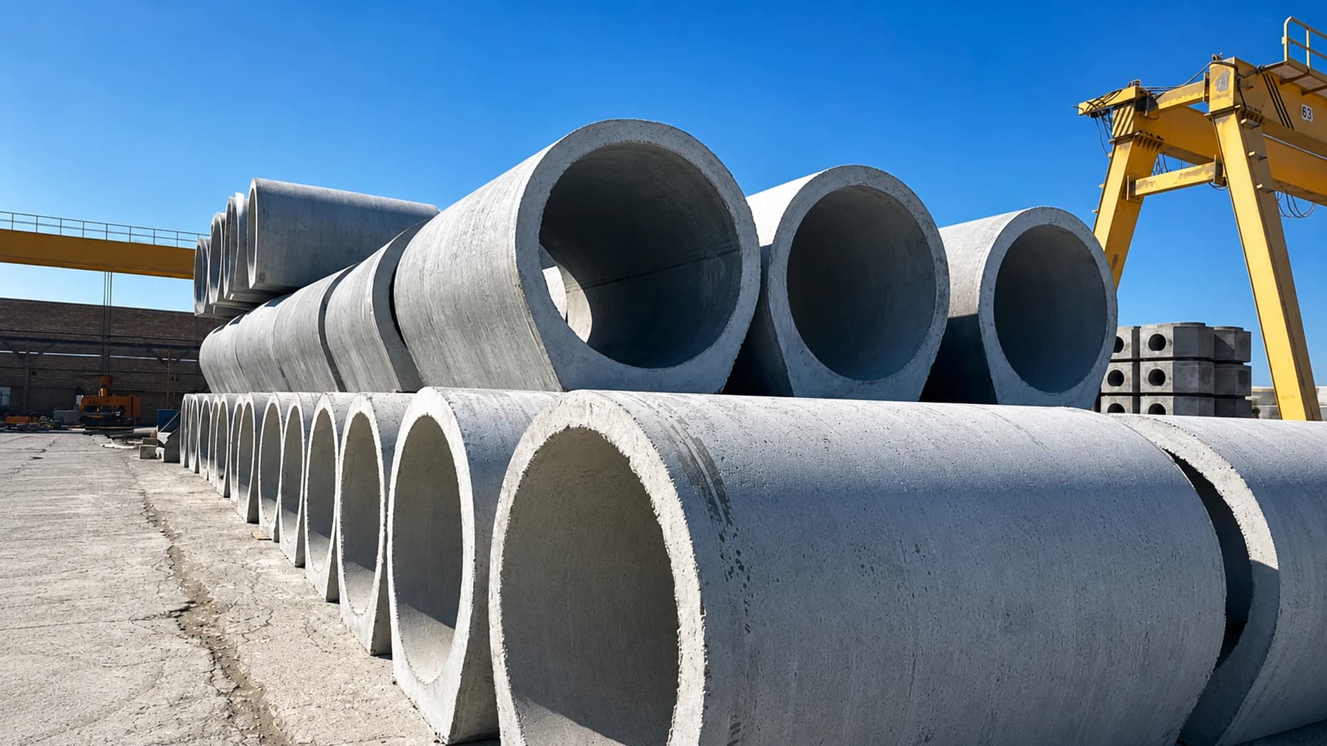 Özbeton Ø1400–Ø2000 mm lamba zıvanalı sürme betonarme boru, pipe-jacking ile yer altı hat döşemesi